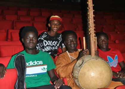 Thumbnail for the post titled: Concerto beneficente de Kora de Nino Galissa e sua jovem banda de afrojazz, sábado, 27 de Janeiro às 21h