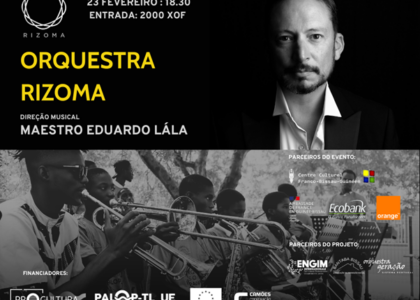 Thumbnail for the post titled: Grande concerto da Orquestra Social Rizoma com o renomado maestro português Eduardo Lála sexta-feira 23 de Fevereiro às 18h30