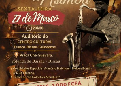 Thumbnail for the post titled: Miguelinho Nsimba em concerto no Centro Cultural Franco-Bissau-Guineense