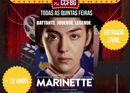 Thumbnail for the post titled: Jeudis Cinéma: “Marinette”, de Virginie Verrier. Quinta-feira 12 de março às 19h