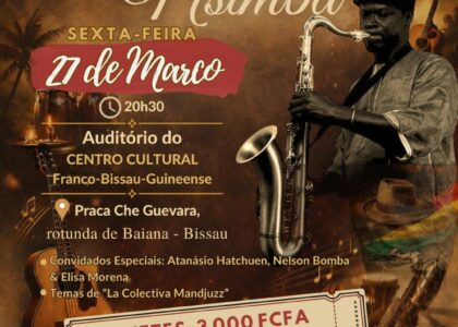 Thumbnail for the post titled: Miguelinho Nsimba em concerto no Centro Cultural Franco-Bissau-Guineense